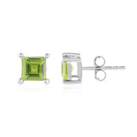 Orecchini in argento con Peridoto