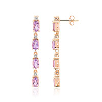 Orecchini in argento con Ametista