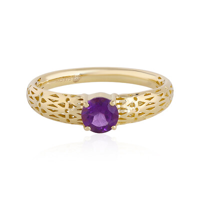Anello in oro con Ametista (Ornaments by de Melo)