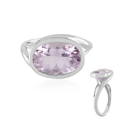 Anello in argento con Ametista Rose de France