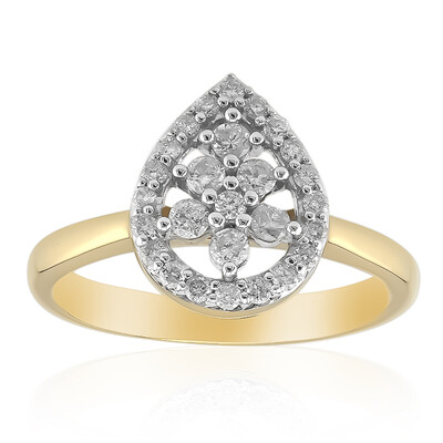 Anello in oro con Diamante SI1 (G) (Annette)