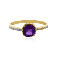 Anello in argento con Ametista