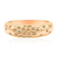 Anello in oro con Diamante Rose de France SI1 di Argyle