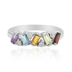 Anello in argento con Ametista