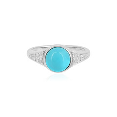 Anello in argento con Turchese Sleeping Beauty