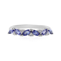 Anello in argento con Tanzanite
