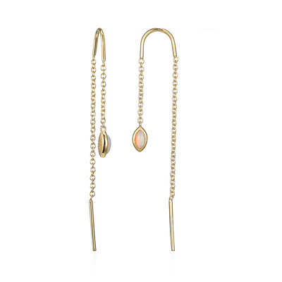 Orecchini in argento con Opale di Welo