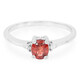 Anello in argento con Granato Malaya