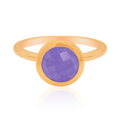 Anello in argento con Giada Lavanda