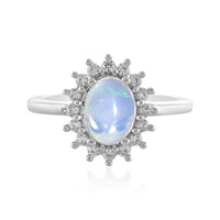 Anello in argento con Opale di Welo
