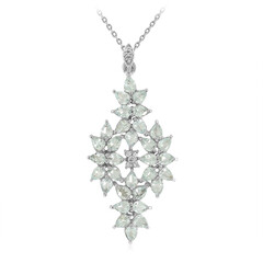 Collana in argento con Tormalina Paraíba