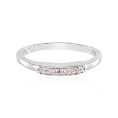 Anello in argento con Tormalina Rosa
