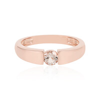 Anello in argento con Morganite
