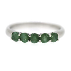 Anello in argento con Smeraldo Socoto