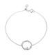Bracciale in argento con Perla d'Acqua Dolce Bianca
