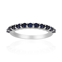 Anello in argento con Zaffiro Blu