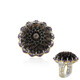 Anello in argento con Madreperla Nera (Gems en Vogue)