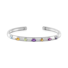 Bracciale in argento con Ametista