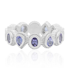 Anello in argento con Tanzanite (Dallas Prince Designs)