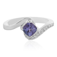 Anello in argento con Tanzanite