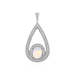 Ciondolo in argento con Opale di Welo