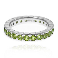 Anello in argento con Peridoto