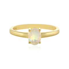 Anello in argento con Opale di Welo