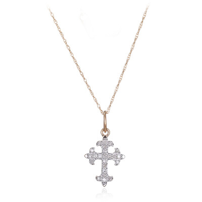 Collana in oro con Diamante I3 (I)