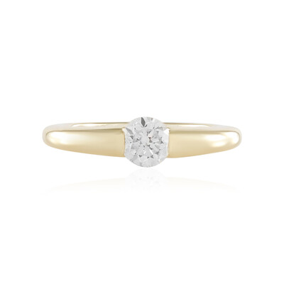 Anello in oro con Diamante I2 (G)  (de Melo)