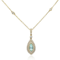 Collana in oro con Tormalina Paraíba (CIRARI)