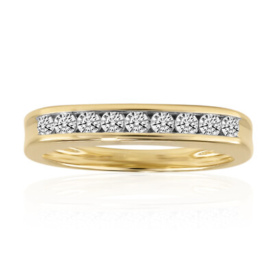 Anello in oro con Diamante IF (D) (Annette)