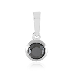 Ciondolo in oro con Diamante Nero