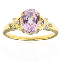 Anello in argento con Kunzite