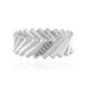 Anello in argento con Diamante Champagne I3 (de Melo)
