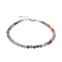 Bracciale in argento con Rubino Tanzania