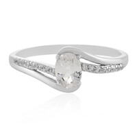 Anello in argento con Danburite