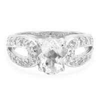Anello in argento con Berillo Himalayano