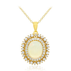 Collana in argento con Opale di Welo