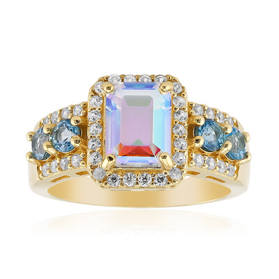 Anello in argento con Quarzo Moonlight