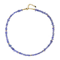 Collana in argento con Tanzanite