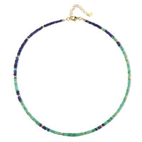 Collana in argento con Smeraldo Zambia