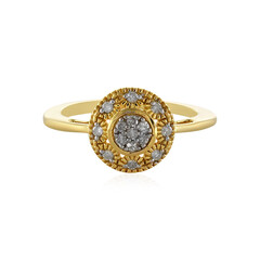 Anello in argento con Diamante I1 (I)