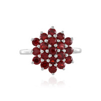 Anello in argento con Rubino Tanzania