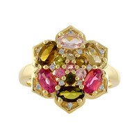Anello in argento con Tormalina