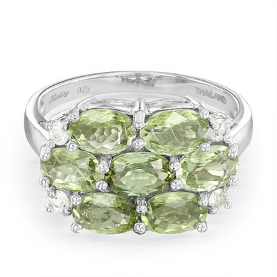 Anello in argento con Tormalina Paraíba
