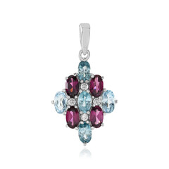 Ciondolo in argento con Zircone Ratanakiri