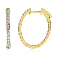 Orecchini in oro con Diamante I1 (H) (CIRARI)