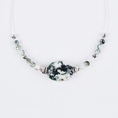 Collana con Agata Arborea