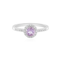 Anello in argento con Ametista Rose de France