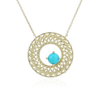 Collana in oro con Turchese Sleeping Beauty (Ornaments by de Melo)